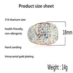 Klassische Gold Ring mit zeitloser Eleganz