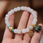 Zarte handwerkliche Gold Armband