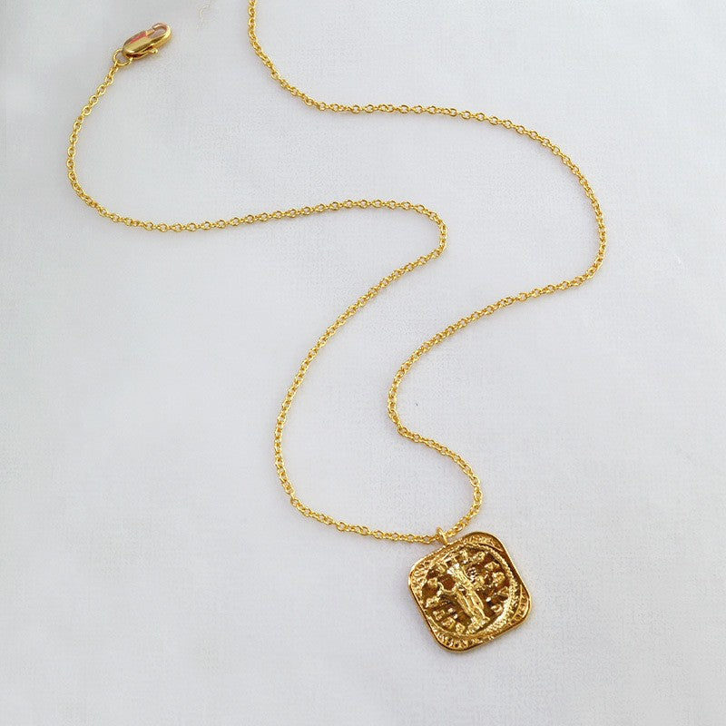 Romantische Gold Halskette für besondere Momente