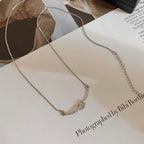 Zarte handwerkliche Halskette