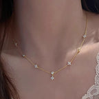 Zarte handwerkliche Halskette