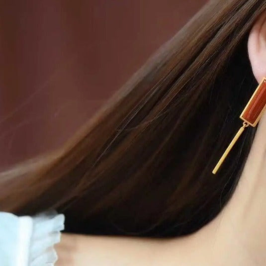 Atemberaubende Ohrring für den Alltag