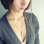 Zarte handwerkliche Halskette