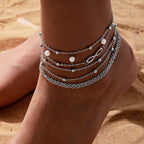 Atemberaubende Fußkette für den Alltag