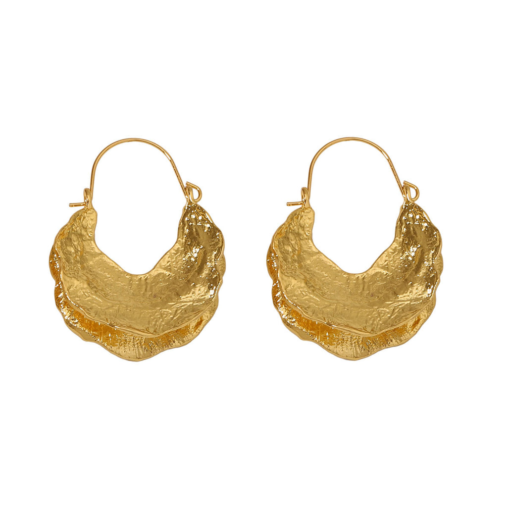 Atemberaubende Gold Ohrring für den Alltag