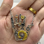 Zarte handwerkliche Halskette