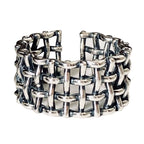 Zarte handwerkliche Silber Ring