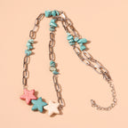 Zarte handwerkliche Halskette