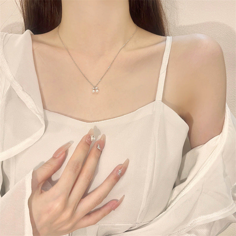 Romantische Perlen Halskette für besondere Momente