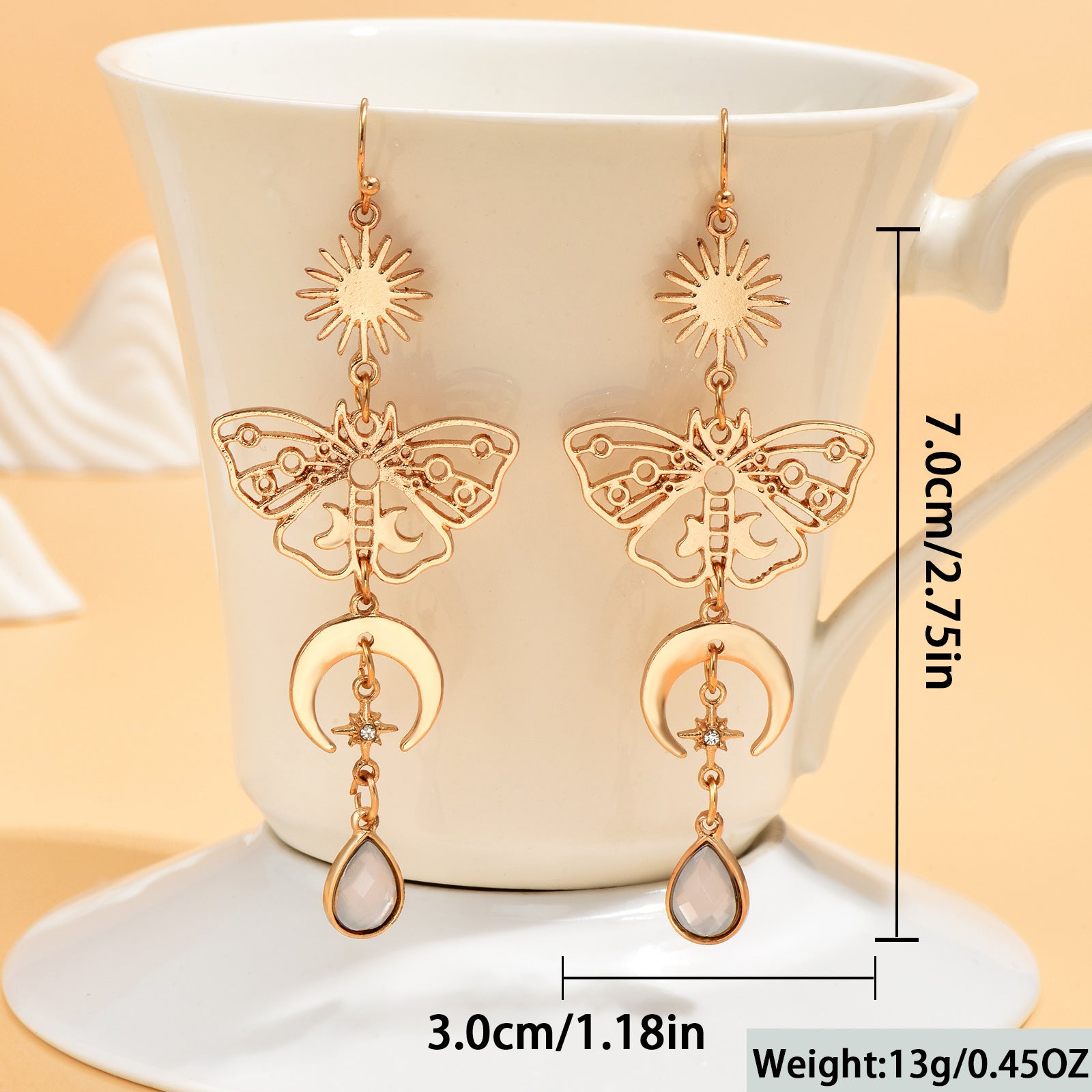 Atemberaubende Ohrring für den Alltag