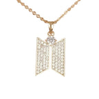 Zarte handwerkliche Halskette