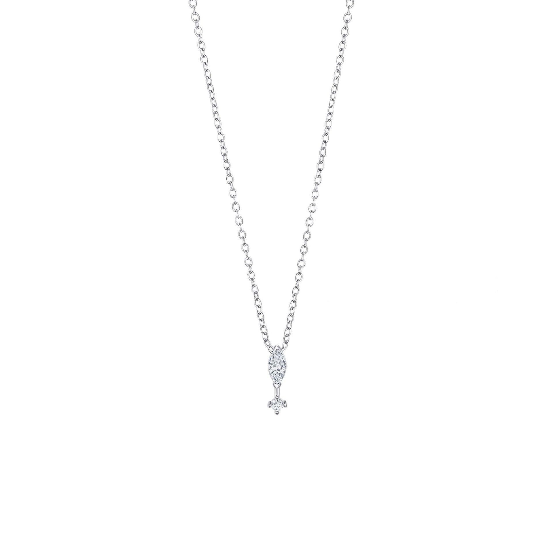 Handgefertigte Vintage Gold Halskette