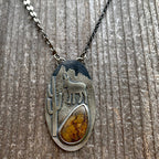 Zarte handwerkliche Halskette