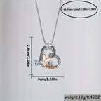 Zarte handwerkliche Halskette