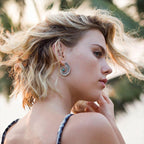 Handgefertigte Vintage Ohrring