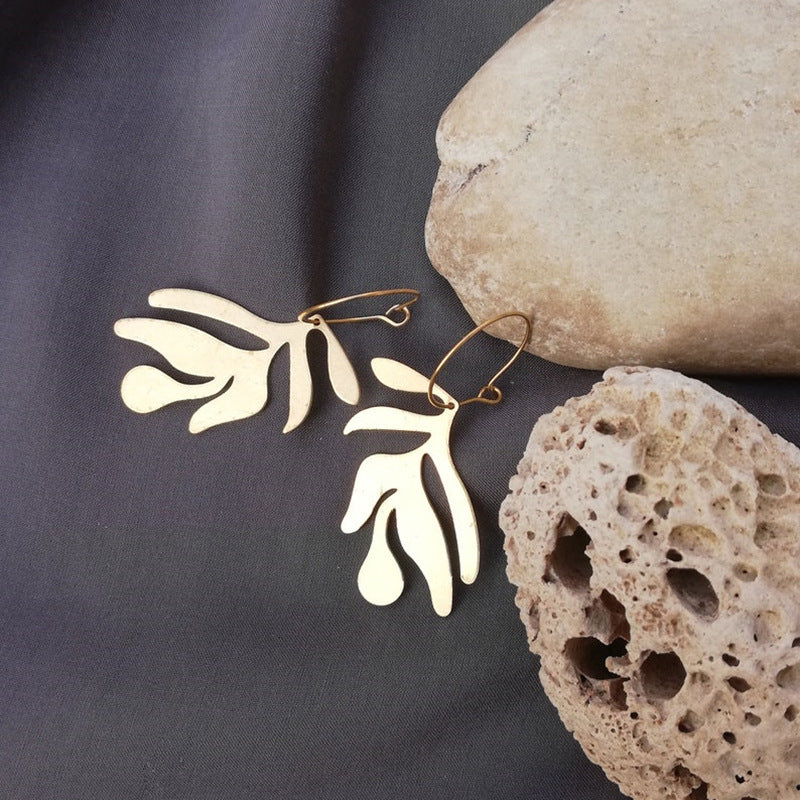 Atemberaubende Gold Ohrring für den Alltag