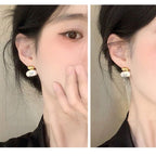 Atemberaubende Gold Ohrring für den Alltag