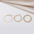Klassische Gold Armband mit zeitloser Eleganz