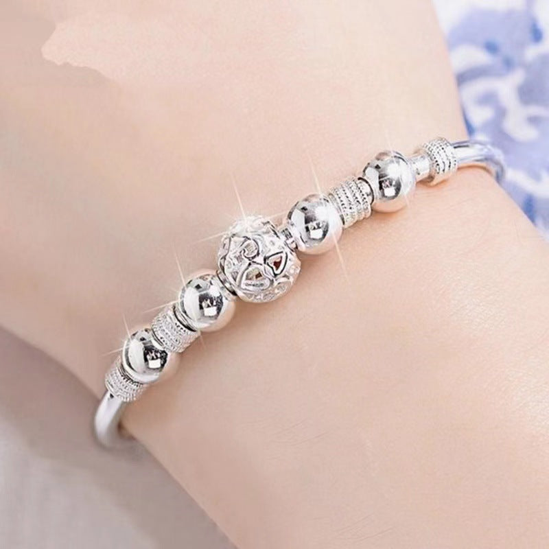 Handgefertigte Vintage Silber Armband