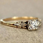 Romantische Gold Ring für besondere Momente