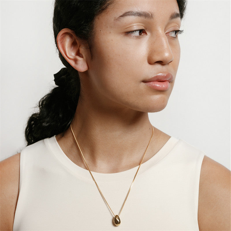 Atemberaubende Gold Halskette für den Alltag