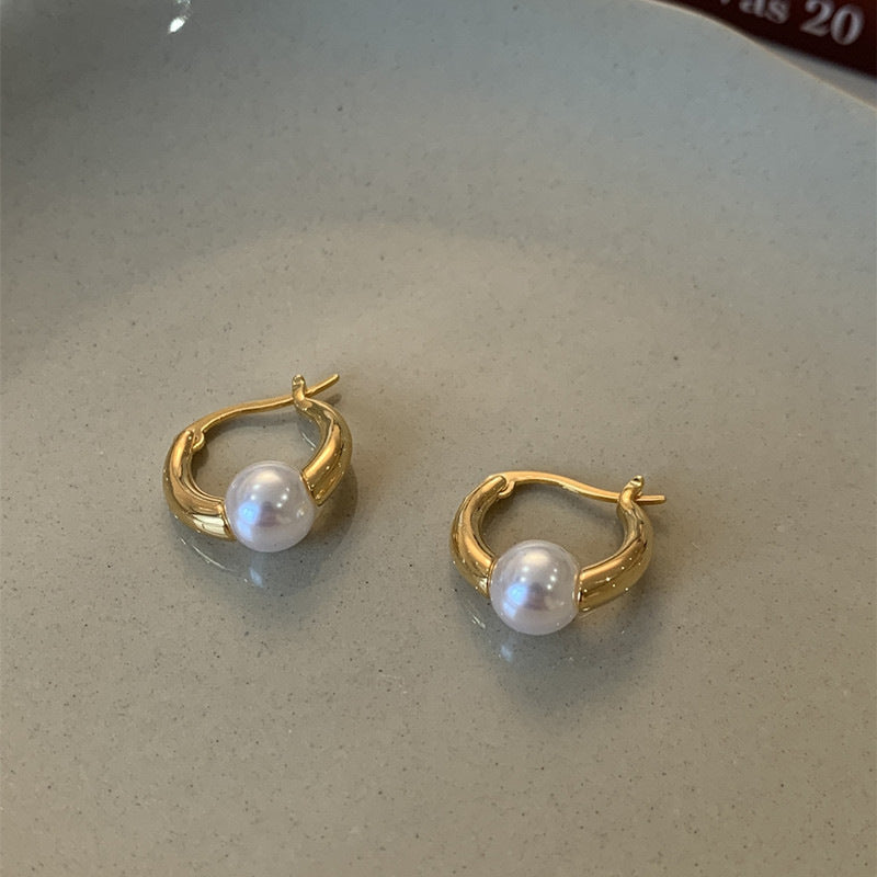 Atemberaubende Gold Ohrring für den Alltag