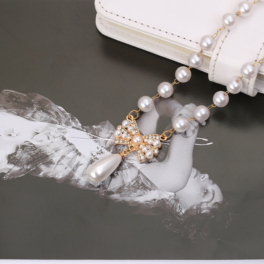 Romantische Perlen Halskette für besondere Momente