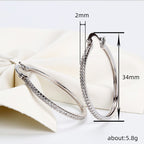 Atemberaubende Ohrring für den Alltag