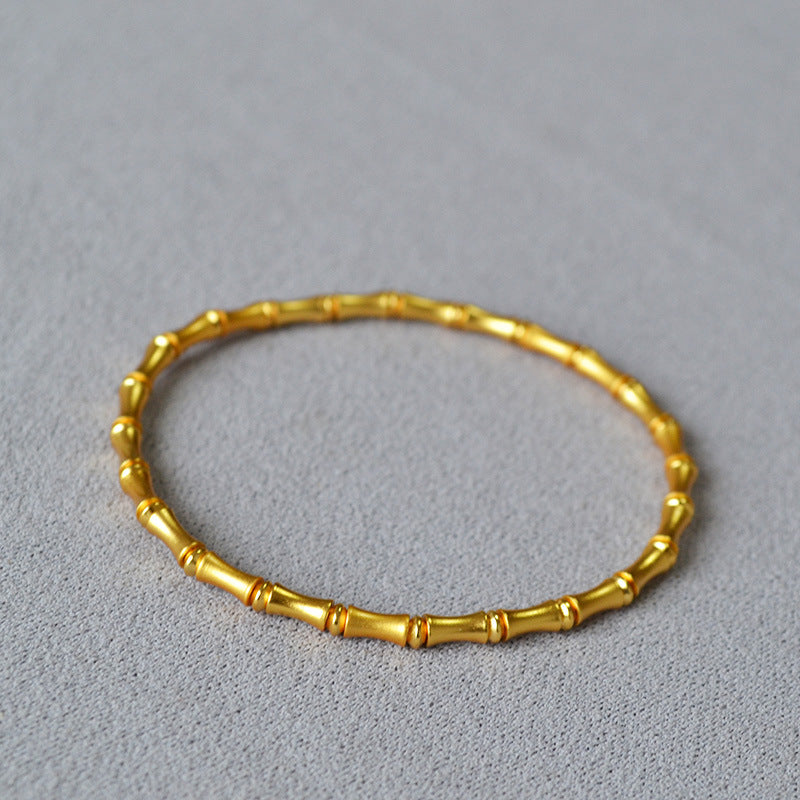 Handgefertigte Vintage Gold Armband