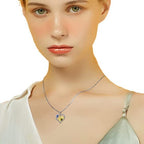 Zarte handwerkliche Halskette