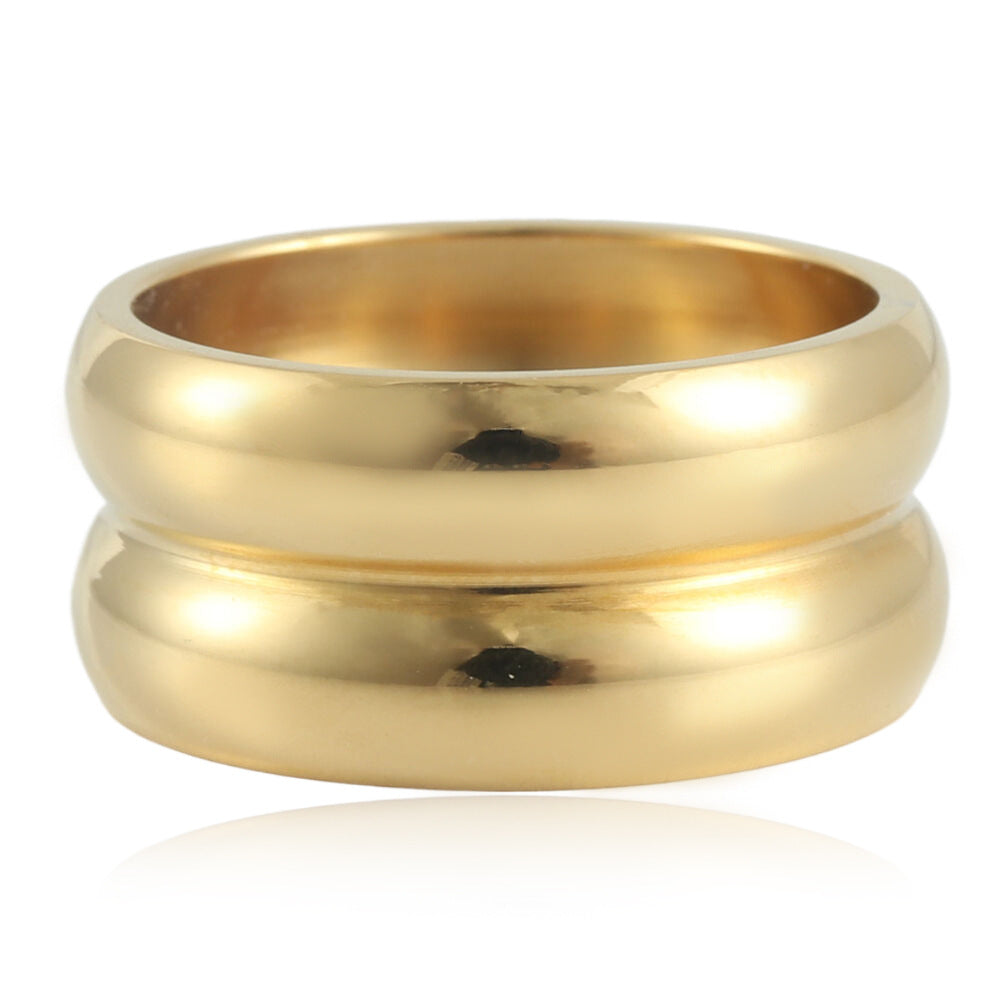 Schöne Gold Ring mit einzigartigem Stil