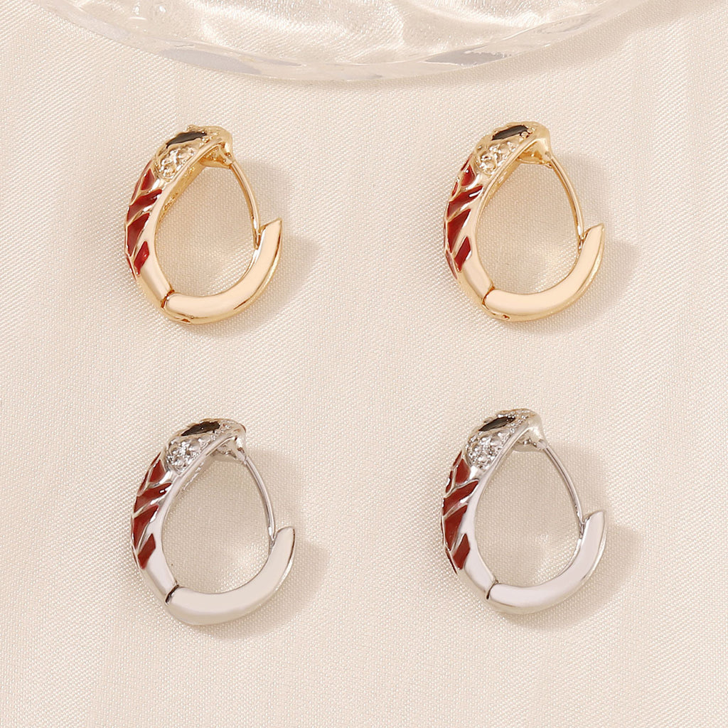 Atemberaubende Ohrring für den Alltag