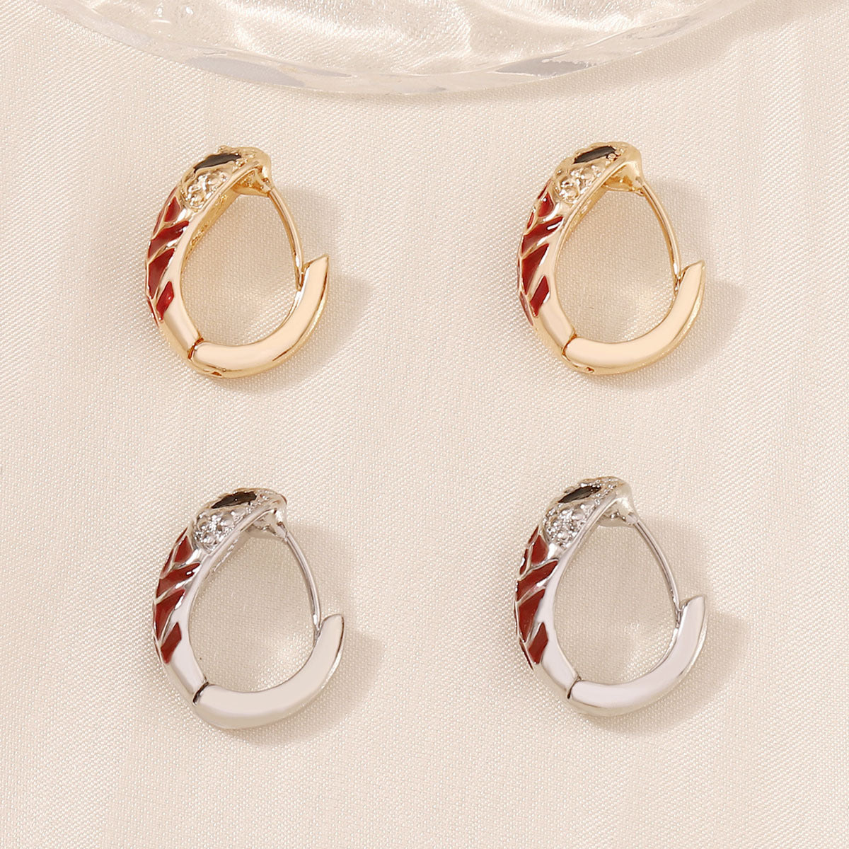 Atemberaubende Ohrring für den Alltag