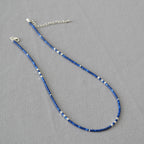 Schöne Silber Halskette mit einzigartigem Stil