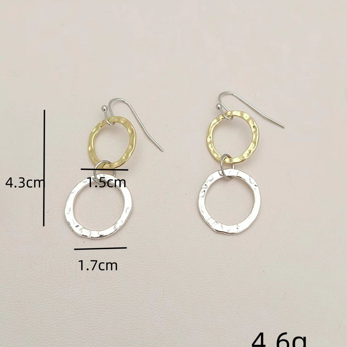 Handgefertigte Vintage Ohrring