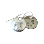 Handgefertigte Vintage Ohrring