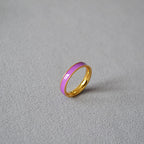 Atemberaubende Gold Ring für den Alltag