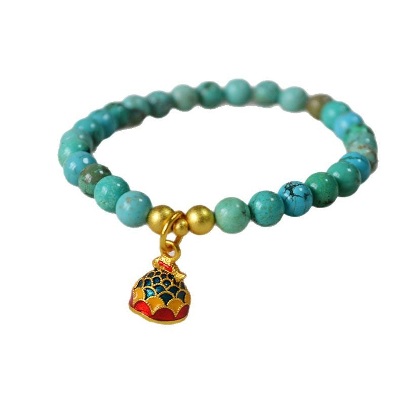 Handgefertigte Vintage Gold Armband