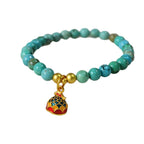 Handgefertigte Vintage Gold Armband