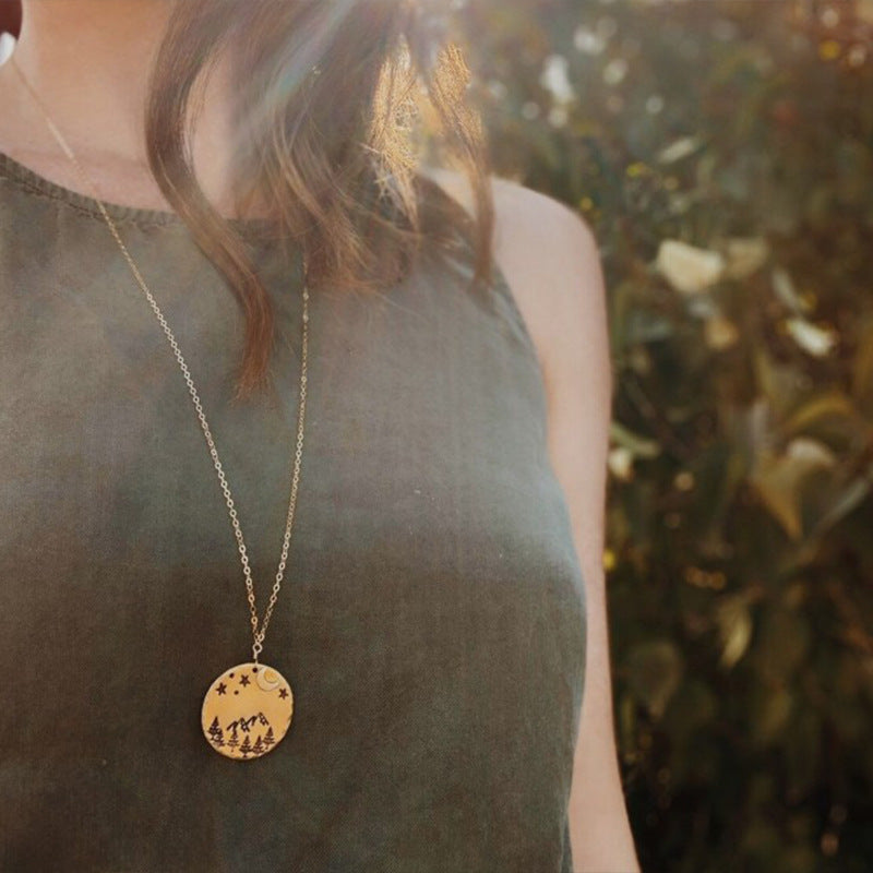 Schöne Halskette mit einzigartigem Stil