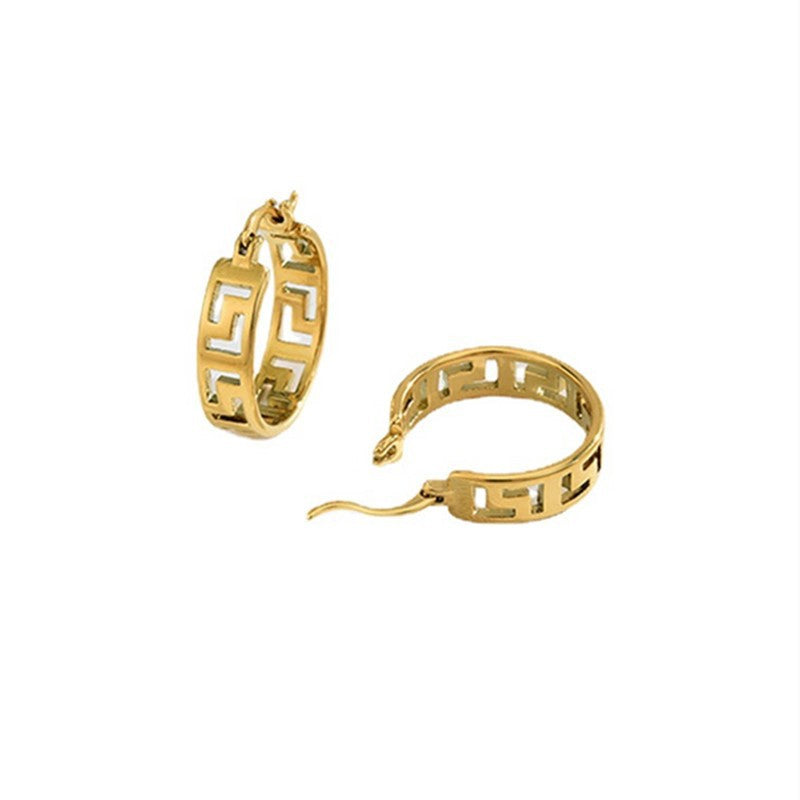 Atemberaubende Gold Ohrring für den Alltag