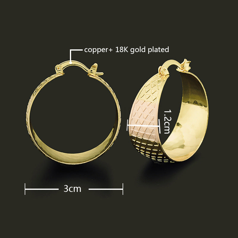 Handgefertigte Vintage Ohrring