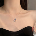 Zarte handwerkliche Halskette