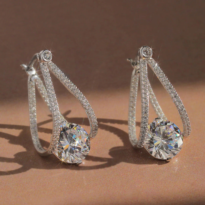 Atemberaubende Ohrring für den Alltag