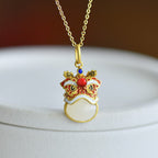 Zarte handwerkliche Halskette