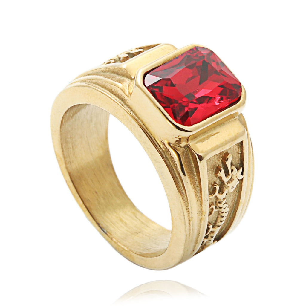 Zarte handwerkliche Ring