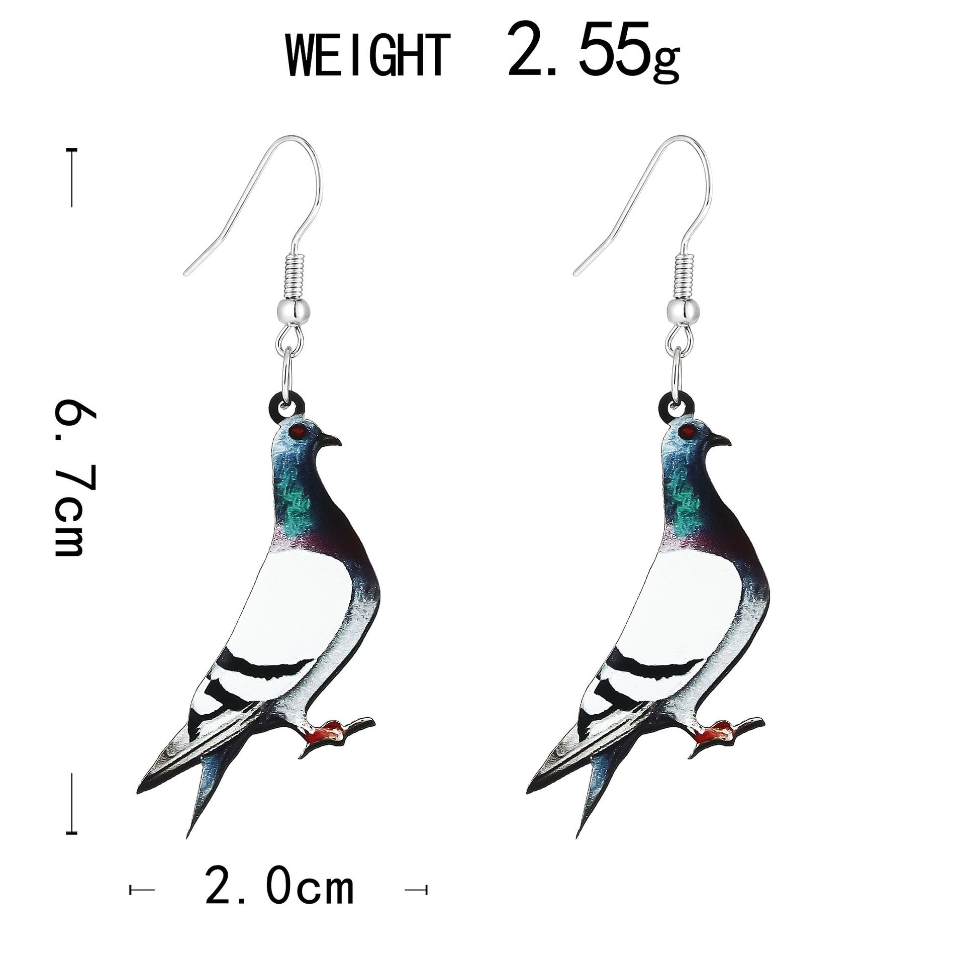 Atemberaubende Ohrring für den Alltag