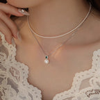 Schöne Perlen Halskette mit einzigartigem Stil