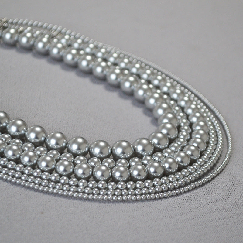 Zarte handwerkliche Silber Halskette