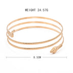Klassische Gold Armband mit zeitloser Eleganz